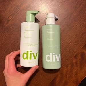 NWT Divi Volumizing Shampoo and Conditioner